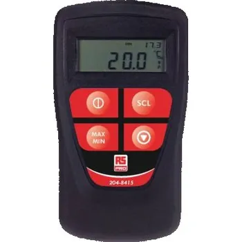 Digitální teploměr Termočlánek, přesnost: ±0.2 °C (±0.1 procent) Celsius, Fahrenheit pro HVAC, průmyslové použití , typ