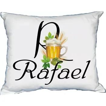 Dekorativní polštářek Polštář s pánským jménem RAFAEL (polštář se jménem RAFAEL)