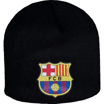 Čepice Numberoplus Dětská fotbalová pletená čepice - FC Barcelona Barva: vzor5
