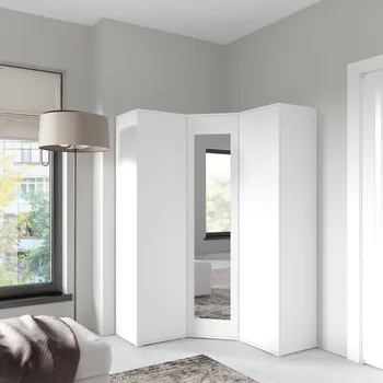 Šatní skříň Rohová šatní skříň Emi 40