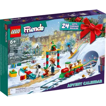 Hračka LEGO FRIENDS Adventní kalendář 2023 rozkládací s herní plochou 41758 | 36898