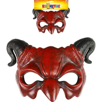 Karnevalová maska KARNEVAL Maska čerta škraboška *KARNEVALOVÝ DOPLNĚK* | 36