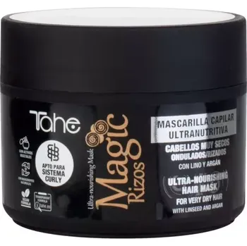 Vlasová regenerace Tahe Ultra-hydratační maska na kudrnaté vlasy MAGIC RIZOS (300 ml)