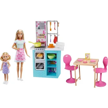 Mattel Barbie Sestry Společné pečení sada HBX03