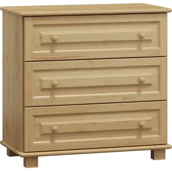 Komoda ImportWorld Komoda Eduard v78 x š80 x h47 cm (Barva dřeva: Borovice)