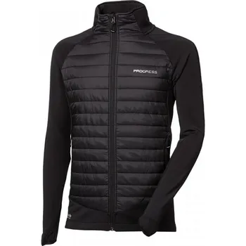 Pánská mikina Progress Hybrid černá