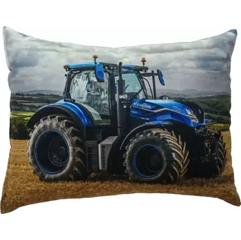 Dekorativní polštářek Polštář s traktorem NEW HOLLAND (dekorativní polštářek )