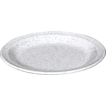 Talíř Waca Melaminový dezertní talířek o průměru 19,5 cm granitový