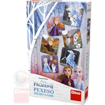 Desková hra DINO Hra Pexeso Frozen II (Ledové Království) *SPOLEČENSKÉ HRY* | AS221