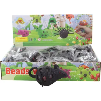 Míček bublinový myš antistresová mačkací strečová 9cm | 224228