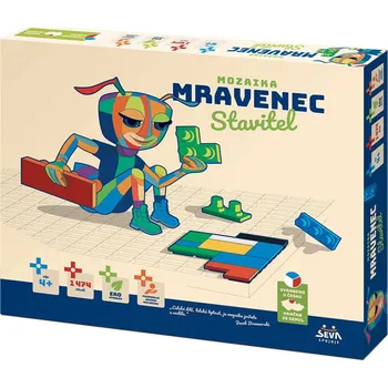 Stavebnice Seva SEVA Mozaika Mravenec stavitel STAVEBNICE 1474 dílků | 63831