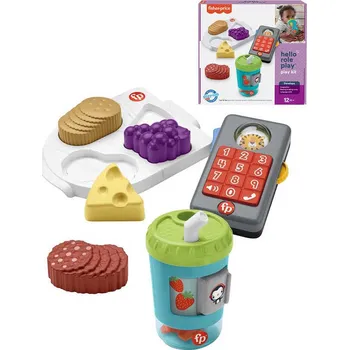 Hračka FISHER PRICE Baby Ahoj fantazie set 3 hračky s aktivitami na baterie Světlo Zvuk | 752771