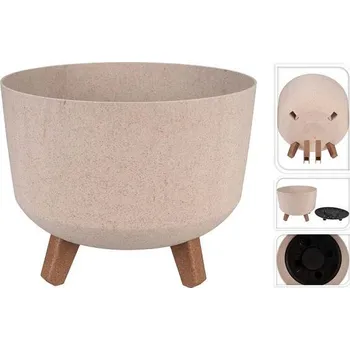 Květináč ProGarden Květináč průměr 29 x 22 cm béžová KO-Y89300290