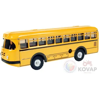 KOVAP Dopravní prostředky autobus plechový 1:43 na klíček 20cm Kov 0492 | AS130