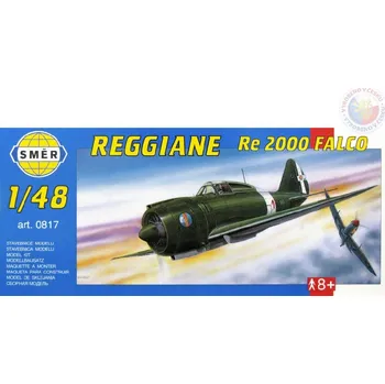 Plastikový model SMĚR Model letadlo Reggiane RE2000 Falco 1:48 (stavebnice letadla) | AS72