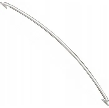 Tyč na sprchový závěs Rozpěrná sprchová tyč Wenko 110-200 x 25 mm, šedá