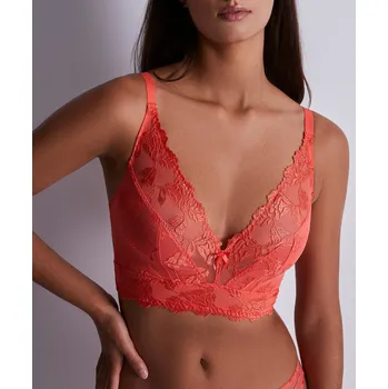 Souprava dámského spodního prádla Podprsenka bralette AUBADE (TM10-07), Barva oranžová, Velikost XL