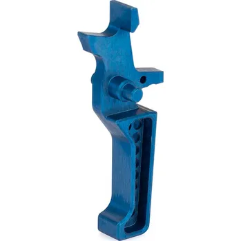 Airsoft Mancraft CNC spoušť Ver.4 pro M4/M16 - modrá