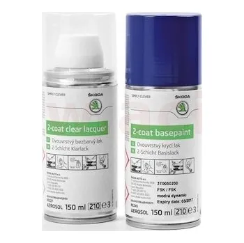 lakový sprej ŠKODA - modrá DYNAMIC (F5K) ORIGINÁL