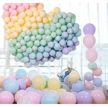 Balónek AG624D BALÓNKY BAREVNÉ PASTELOVÉ 70 KS 33CM MIX BAREV