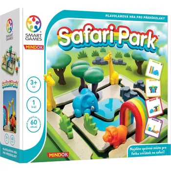 Volný čas MINDOK HRA Smart Safari Park 60 rébusů | 18