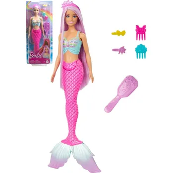Panenka MATTEL BRB Panenka Barbie mořská panna dlouhé vlasy set s doplňky | 19