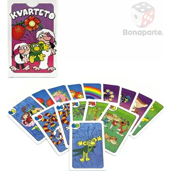 Desková hra BONAPARTE Hra Kvarteto Pojď s námi do pohádky *SPOLEČENSKÉ HRY* | 1037