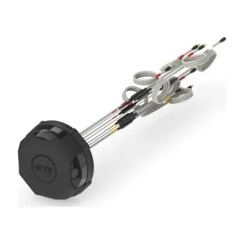 Televizní anténa Vícepásmová anténa Všesměrový L000434-01 Nízký profil Externí Závrtný šroub Kopule SMA, SMA RP Samec TE Connectivity