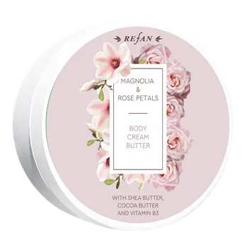 Tělové mléko REFAN MAGNOLIA & ROSE PETALS tělové krémové máslo, 200 ml