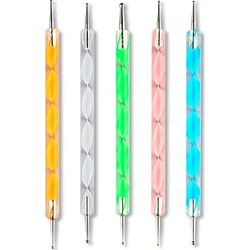 BIO NAILS Nástroj aplikátor nail art kulička sada 5 kusů