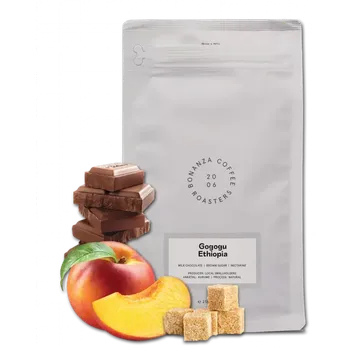Káva Bonanza Coffee Roasters Etiopie - GOGOGU | Výběrová káva | 250g | Zrnková - 100% Arabika
