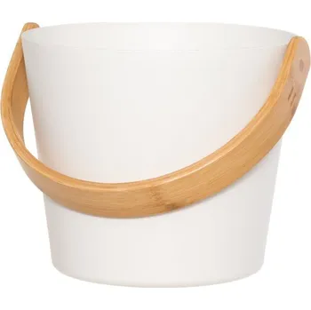 RENTO Saunové vědro hliníkové - bílé