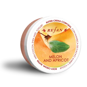 Tělové mléko REFAN MELOUN A MERUŇKA tělové krémové máslo, 200 ml