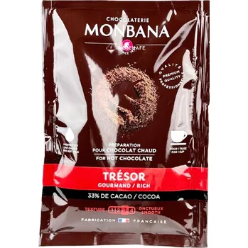 Čokoláda Monbana Tresor – mléčná čokoláda 100 x 25 g