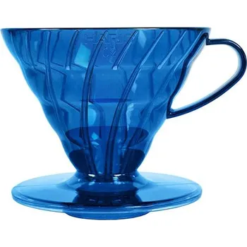 Moka konvice Hario Dripper V60-02 plastový modrý