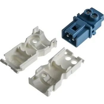 Elektrická zásuvka Konektor pro osvětlení, řada: GST15i2 Konektor Mini barva Modrá, Samec Zástrčka, formát pólů: 2, Kabelová montáž s