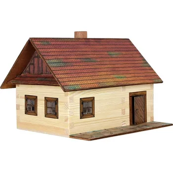 Stavebnice WALACHIA Chalupa roubená W02 Hobby Kit DŘEVĚNÁ STAVEBNICE | AS130