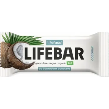 Lifefood Lifebar - Kokosová BIO RAW 40 g