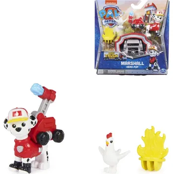 Figurka SPIN MASTER Tlapková Patrola Big Truck Pups Marshall set 2 figurky s doplňky | 890021