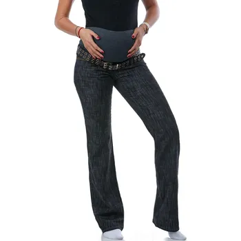 Těhotenské rifle 1S0991 modrá 3xl