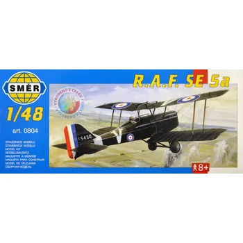 Hračka SMĚR Model letadlo R.A.F.SE 5a Scout 1:48 (stavebnice letadla) | 46045
