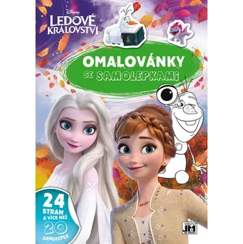 omalovánky JIRI MODELS Omalovánky A4+ Frozen (Ledové Království) | 38