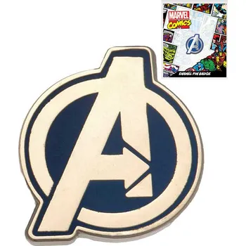 Odznak Avengers logo 2,5cm kovový v sáčku | 224228