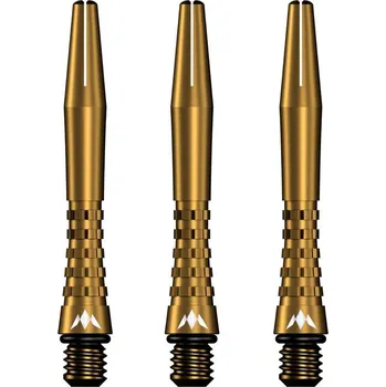 Příslušenství pro šipky Násadky na šipky Mission Atom13 hliníkové, zlaté, krátké 35mm