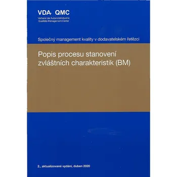 Popis procesu stanovení zvláštních charakteristik Jazyk: Anglicky, Varianta: Tisk