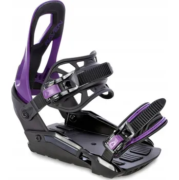 Snowboarding Vázání Raven s230 black/violet Velikost vázání: S/M
