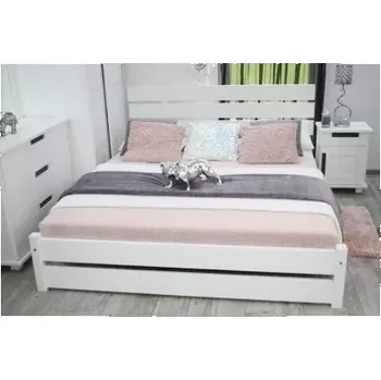 Postel Dřevěná postel MD 16 100x200 cm borovice masiv