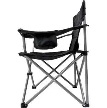 Jídelní židle Cestovní židle BasicNature Holiday Black