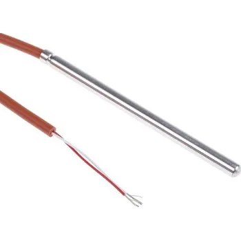 Termočlánek 3m kabel typ PT 100 Nerezová ocel 100mm sonda, -50°C na plus 200°C Correge