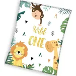 TipTrade Dětská deka mikroplyš 110x140 cm - Safari